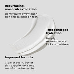 AmLactin Foot Repair Cream with Moisturizing Socks, Therapeutic Foot Cream for Dry Cracked Heels and Feet, No-Scrub Exfoliator & Moisturizer with 15% Lactic Acid AHA, 3 oz (Packaging May Vary)